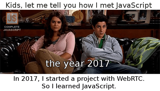 Ảnh chế vui #3: How I met JavaScript - Parody - Complete JavaScript