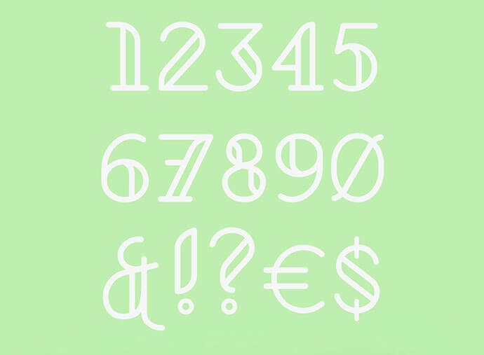 22 multi line fonts miễn phí và đẹp mắt - Complete JavaScript
